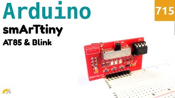 Programmazione ATtiny85 con smArTtiny - Video 715