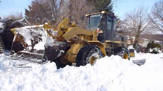 CAT 938G wheel loader at work