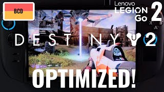 Lenovo Legion Go 2 X Destiny 2 | Optimized Settings