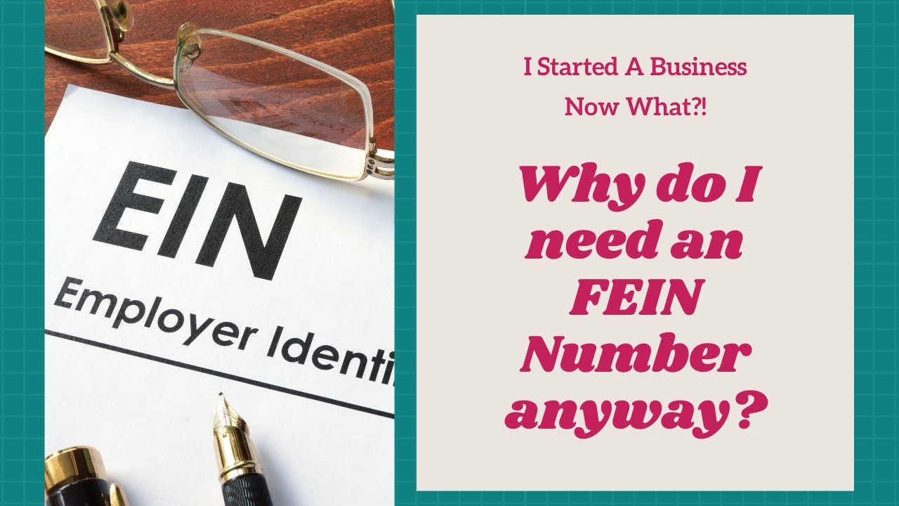 What is a FEIN (EIN) or Tax ID Number and Why do I need it? YouTube
