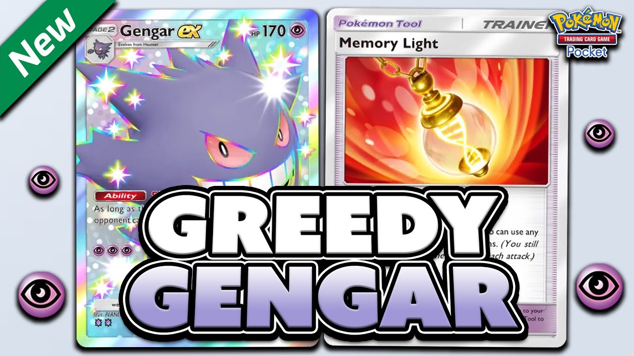 Gengar ex with Memory Light is LETHAL | Pokemon TCG Pocket