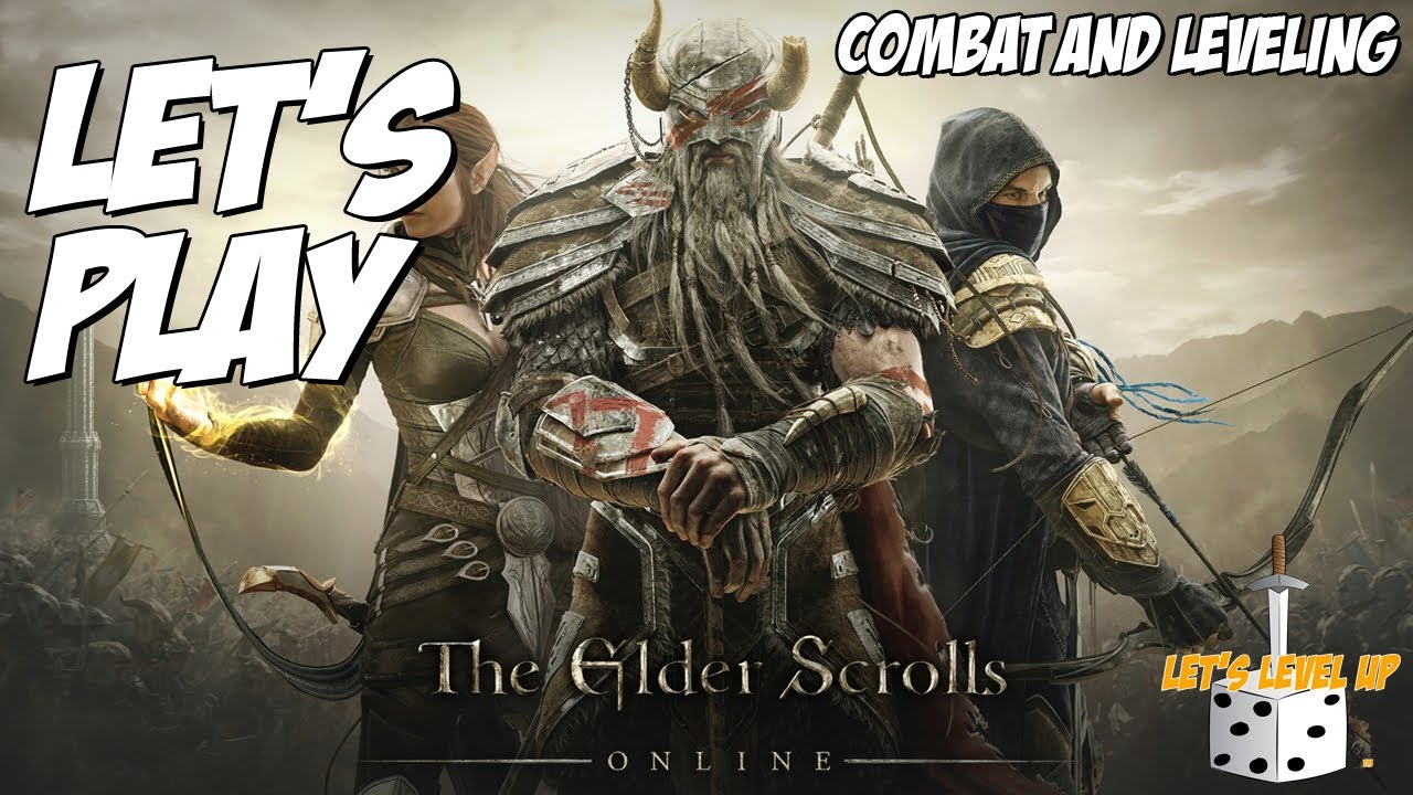 Let's Play - The Elder Scrolls Online - Basic Combat and Leveling - YouTube
