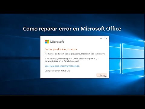 Video: Cómo Reparar Microsoft Office