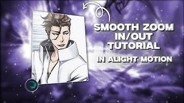 ❄️ [Smooth Zoom in and out Shake Tutorial] | Alight Motion. + Free Preset