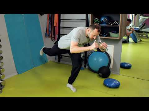 47. Staw skokowy: stabilizacja w pozycji stojącej z obciążeniem