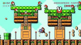 Hallowed Hopping Hinterland by Iceberg M. 🍄Super Mario Maker 2 ✹Switch✹ No Commentary #cnv