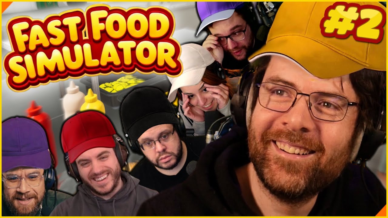 FAST FOOD SIMULATOR #2 ft. Zerator, MV, Antoine Daniel, Mynthos & AngleDroit (Best-of du Lundi #164)