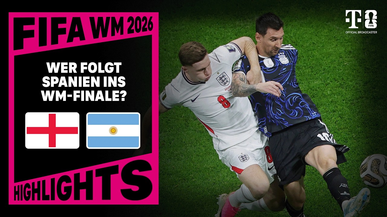 England 1–2 Argentina full highlights