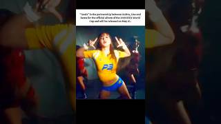 Lisa collaboration with Anita & Rema for FIFA WORLD CUP album #lisa #anita #rema #goals #blackpink
