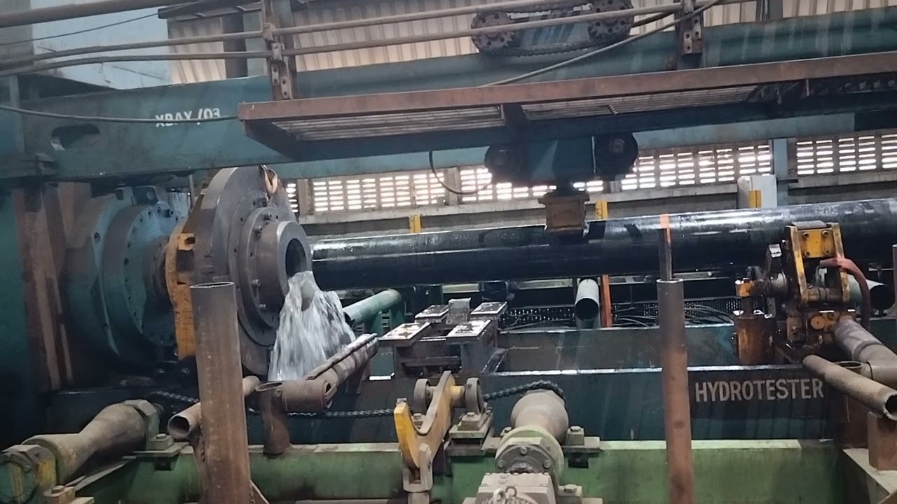 10" ASTM A106 GR.B pipe Hydrostatic test