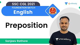 Preposition | English | SSC CGL Exams | wifistudy | Sanjeev Rathore