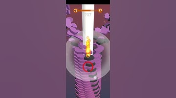 76-77 level complete stack ball #shorts