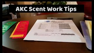 Tips for First AKC Scent Work Trial