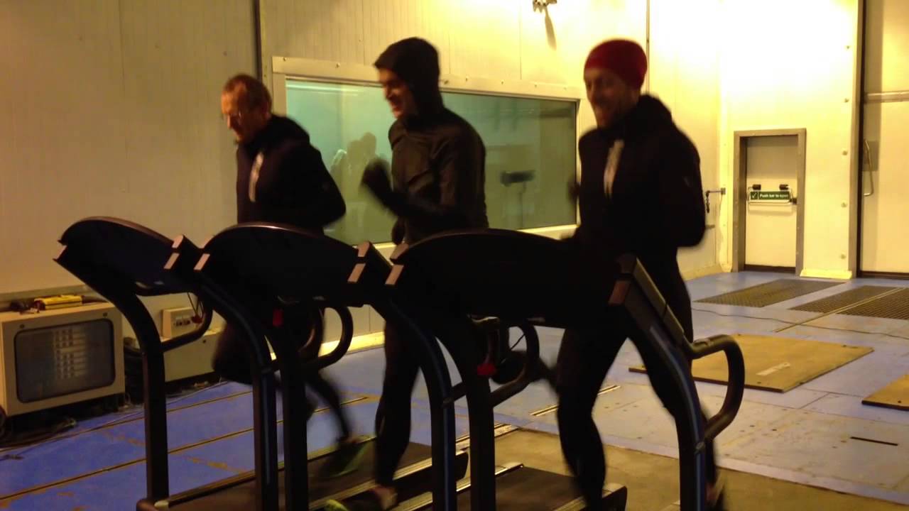 Nike Wet Weather Running Gear Test In Wind Tunnel YouTube