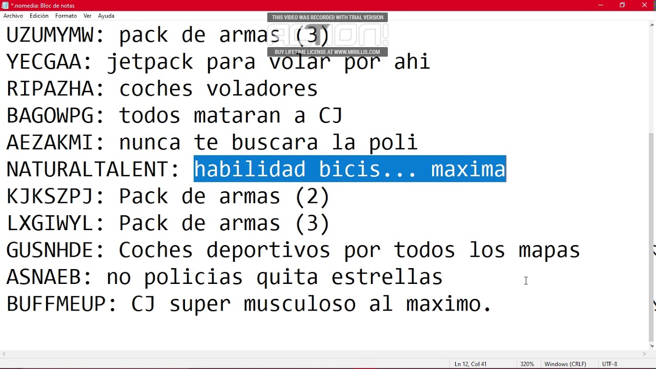 TOP 15 Los mejores Trucos del Gta San Andreas Parte (1) (Primera Parte) Gta Codigos De Ventajas
