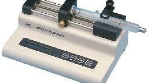 Syringe Pump Using Stepper Motor