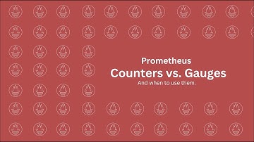 Understand Prometheus metrics: Counters vs Gauges in under 8 minutes