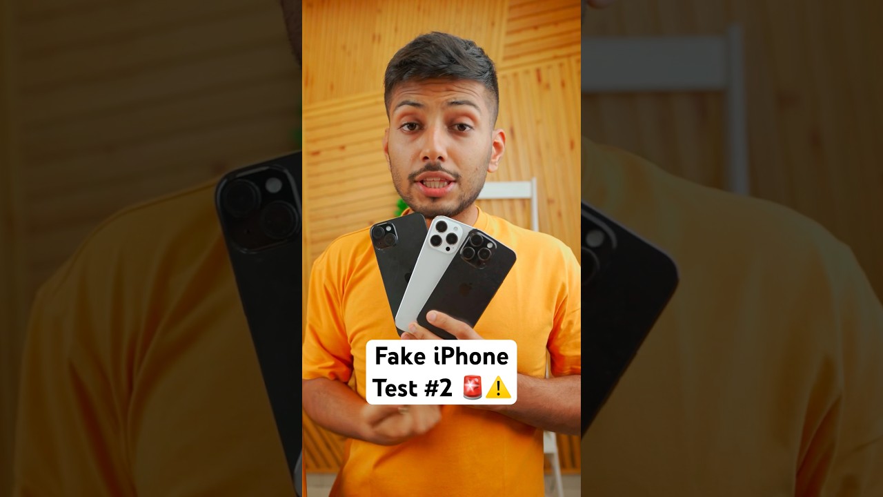 How to spot Fake iPhone📱🚨 #2
