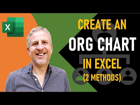 Creating Organization Charts in Excel