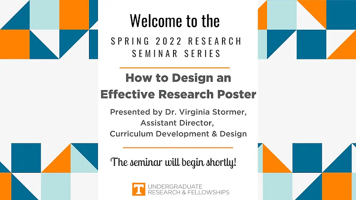 How to Design an Effective Research Poster