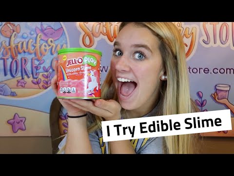 Видео: JELL-O Току-що пуснат Play Slime, който е безопасно да се яде