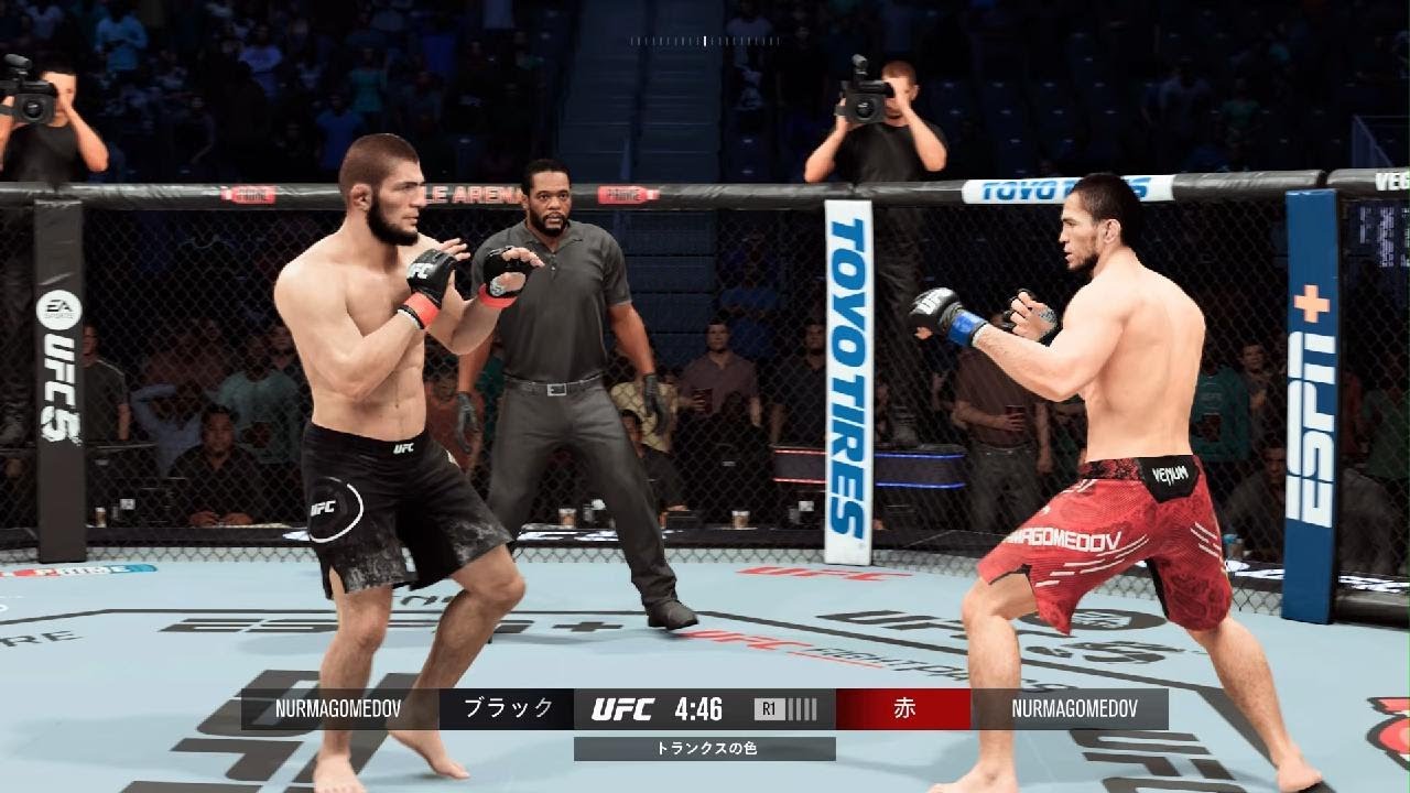EA SPORTS UFC 5_ハビブ ヌルマゴメドフ vs.ウマル ヌルマゴメドフ