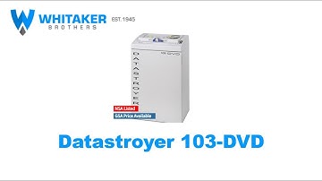 Datastroyer 103-DVD High Security Optical Media Shredder