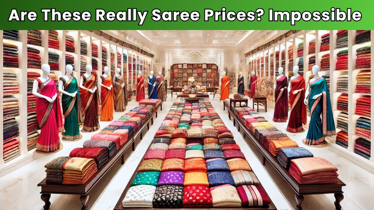 Are These Really Saree Prices? Impossible! 😲 | Silk Saree Manufacturers In Surat | saree wholesale