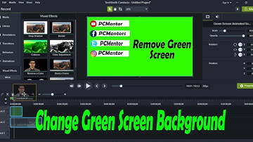 Remove green screen from any video Using Camtasia: Replace/Change Green Screen Background 2020