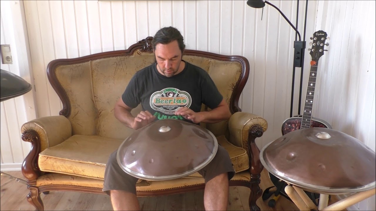 C Minor Penta Stainless Steel Handpan by Baur&Brown