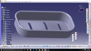 Design of SOAP CASE | Surface designing for Beginners | GSD | CATIA V5