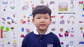 I Can Read Interview Student | Trò chuyện thân mật với Luca 6 tuổi