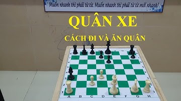 Bài 10 - Cách đi và ăn quân của quân Xe - Tụ học chơi cờ vua