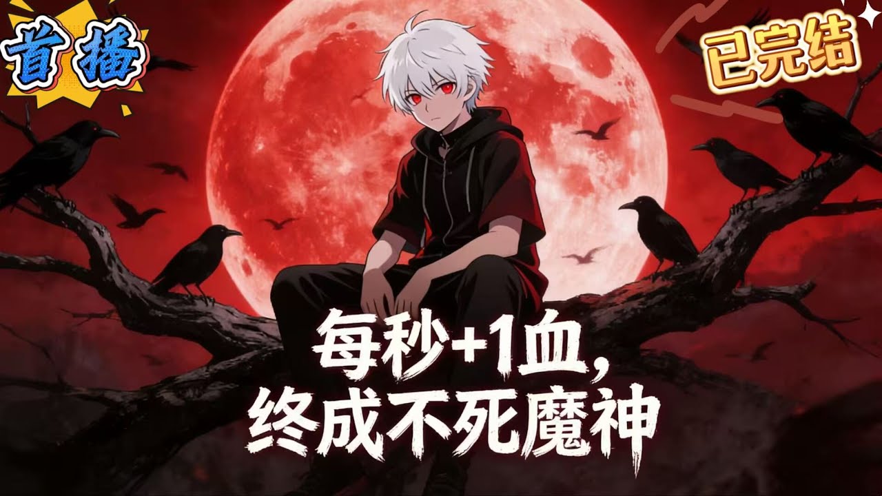 已完结《每秒+1血，终成不死魔神》