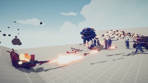 HAND HELD HWACHA vs EVERY FACTION l TABS - Totally Accurate Battle Simulator