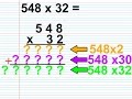 Apprendre  poser une multiplication  deux chiffres