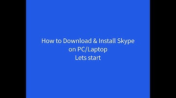 How to Download & Install Skype for Windows 7 8 10 / Laptop Mac PC