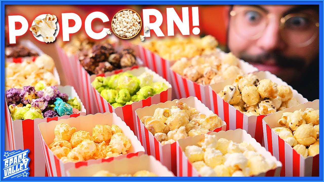 POPCORN GOURMET! - Taste Test - YouTube