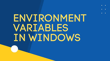 Environment Variables in windows || PATH Variable