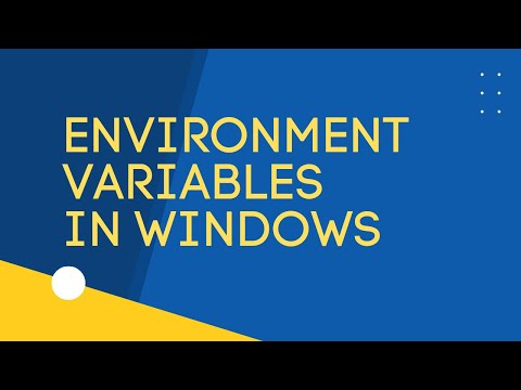 Environment Variables in windows || PATH Variable