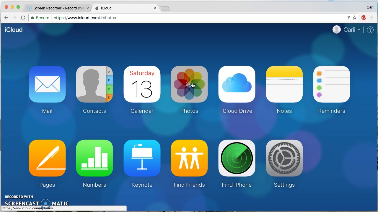 Download pics from iPhone using iCloud to Mac or PC Another Size