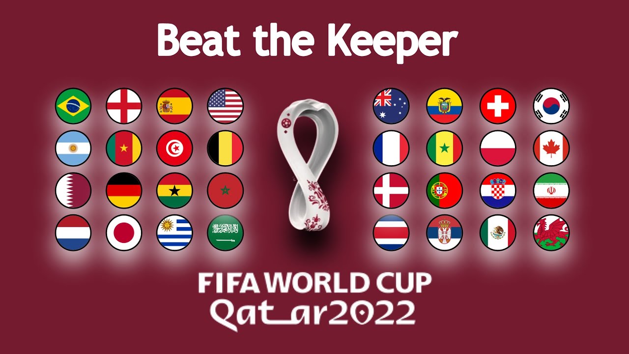 World Cup 2022 Beat the Keeper Marble Race | Elimination Race