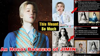 One Minute Ago She Appeared In Vogue Korea With Jimin What She Said Next Touched Everyone