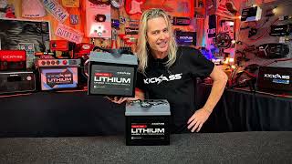 Introducing the KickAss 12V 120Ah Lithium Compact Deep Cycle Battery LiFePO4
