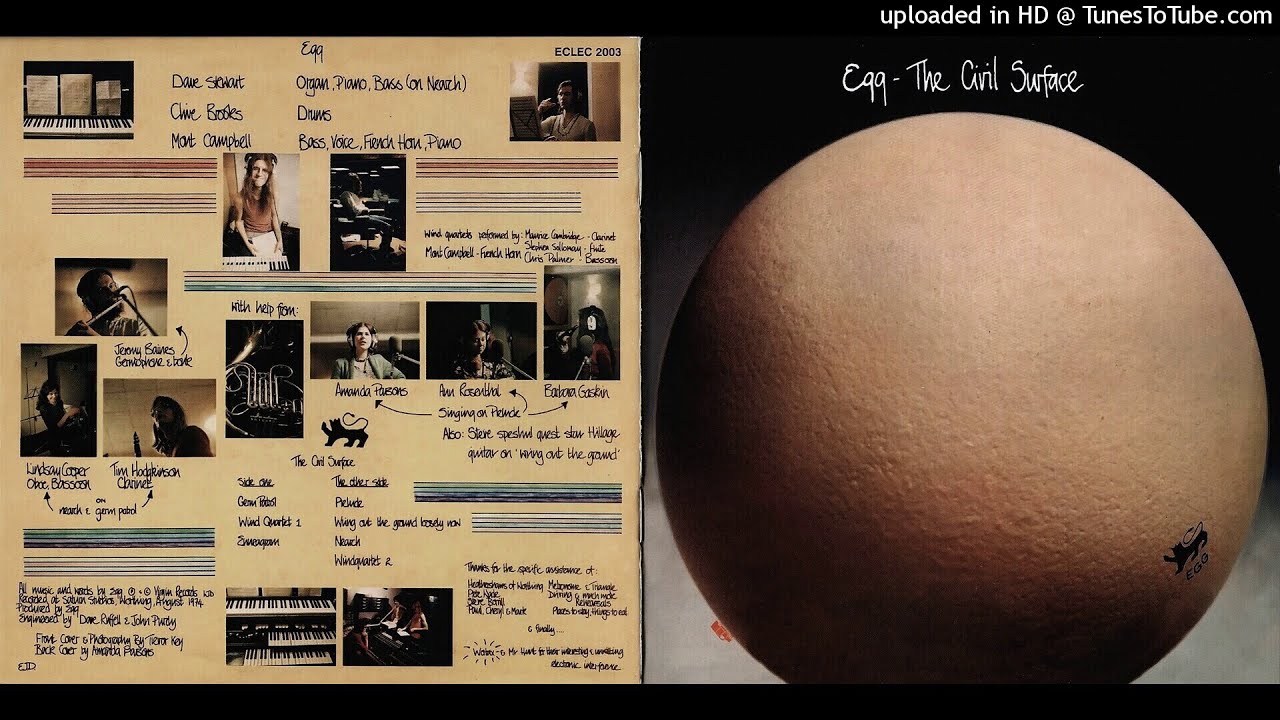YouTubeでEGG-The Civil Surface-05-Wring Out The Ground (Loosely Now)-{1974}を視聴 YouTubeでEGG-The Civil Surface-05-Wring Out The Ground (Loosely Now)-{1974}を視聴