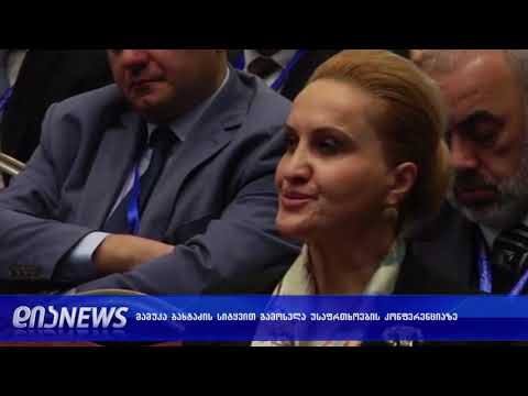 მამუკა ბახტაძეს სიტყვით გამოსვლა უსაფრთხოების კონფერენციაზე 01.11.2018