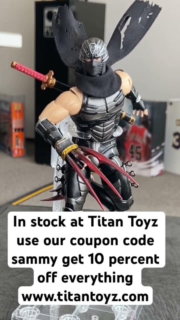 New Ninja Gaiden Ryu by BroToys a must have in stock at Titan Toyz