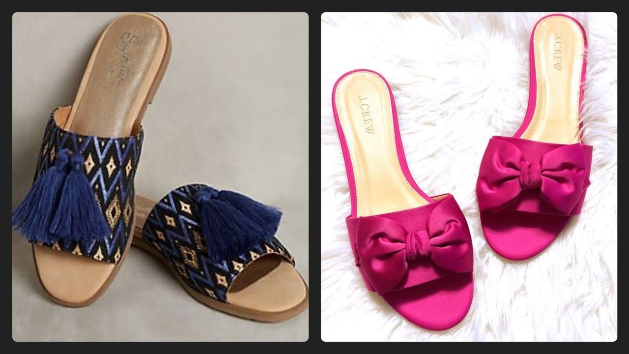 Stylish Flat Sandals Collection 2020 | Latest Beautiful Flat Sandals Designs | College Wear Sandals