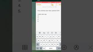 HOW TO GET FREE UNLIMITED UBER RIDES 2018 (working)
