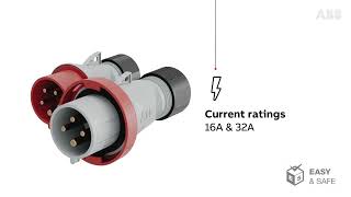 ABB Industrial Plugs and Socket  - Easy & Safe